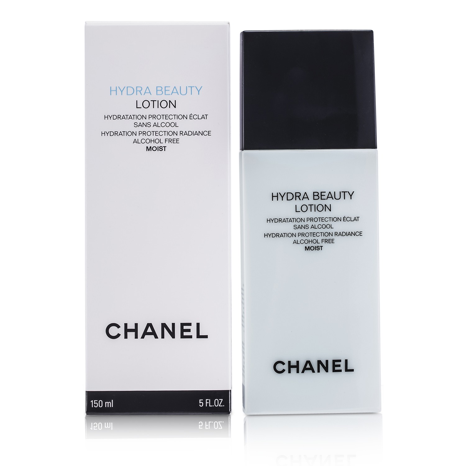 Chanel Hydra Beauty Lotion Hydration Protection Radiance (Alcohol Free) - Moist 150ml/5oz