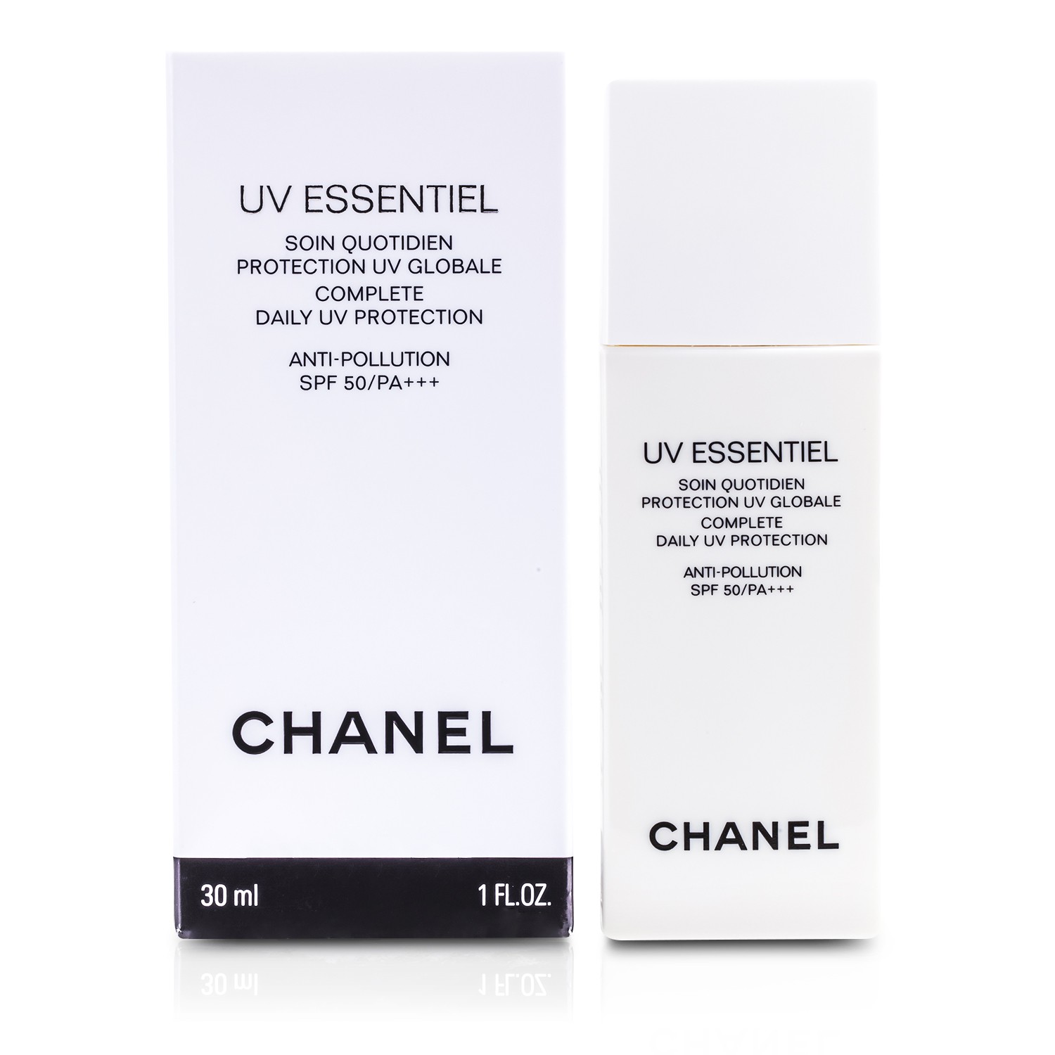 Chanel UV Essentiel Complete Daily UV Protection Anti-Pollution SPF50 / PA+++ 30ml/1oz