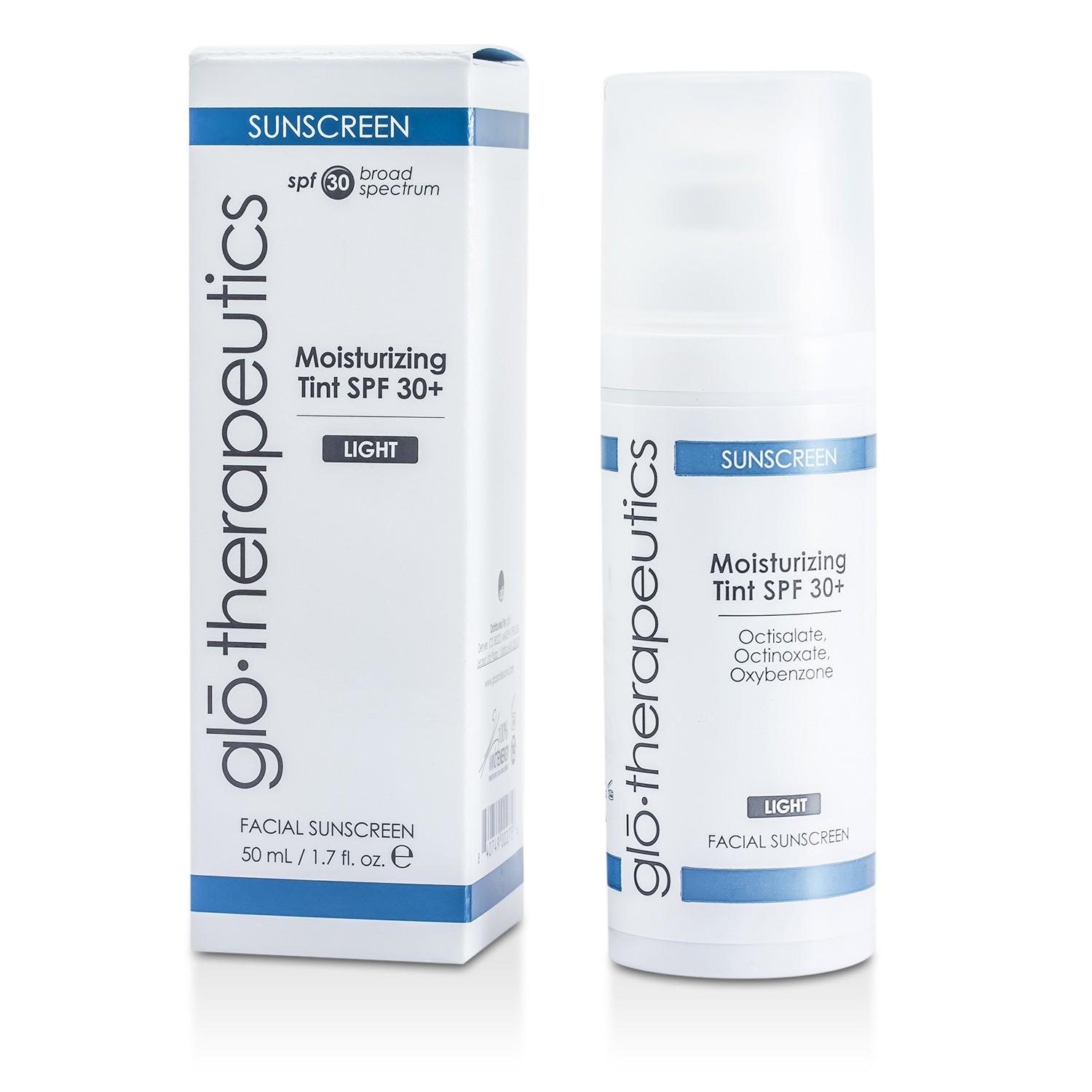 Glotherapeutics Krem tonujacy z ochronnym filtrem Moisturizing Tint SPF 30+ 50ml/1.7oz