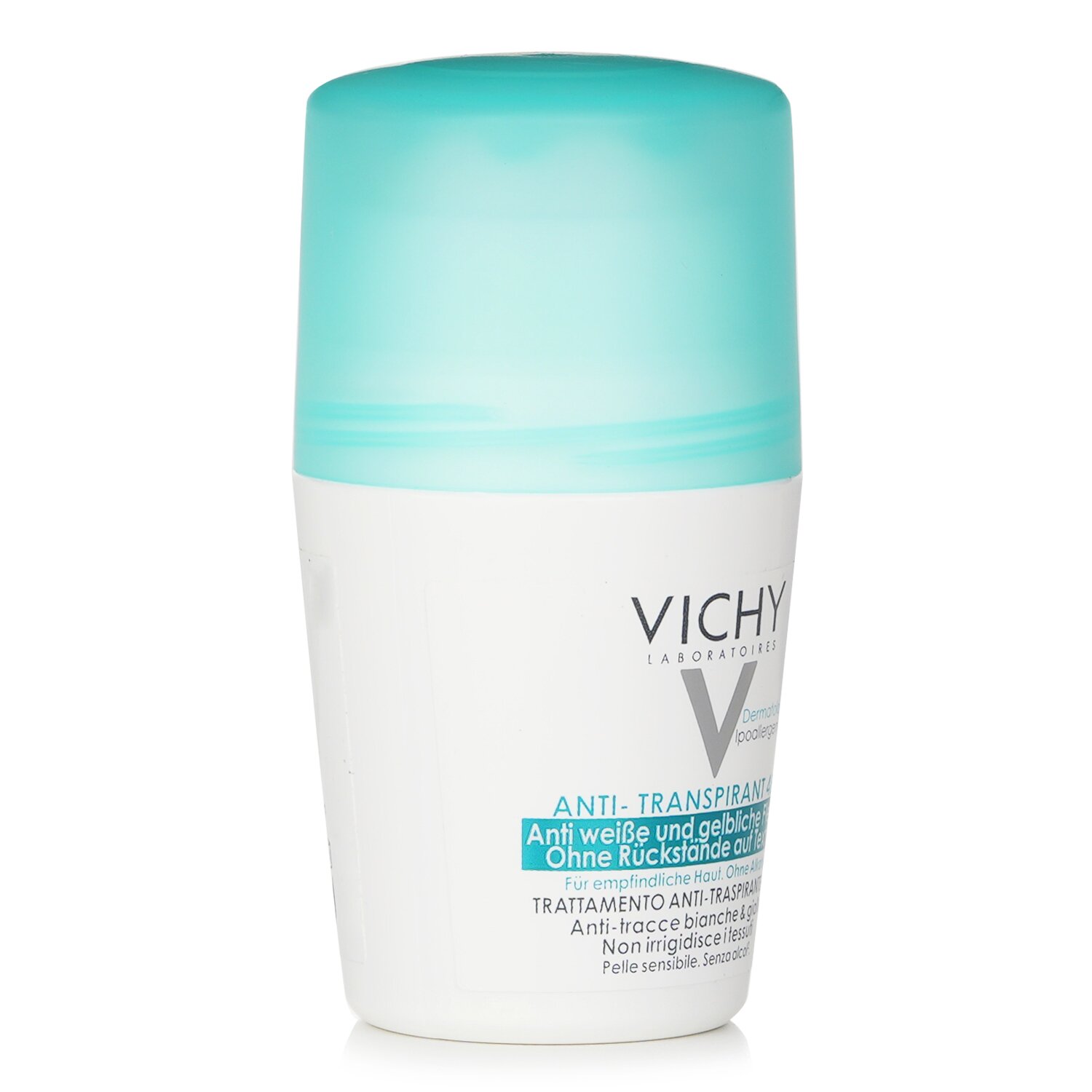 Vichy 48Hr AntiPerspirant RollOn No White Marks & Yellow Stains
