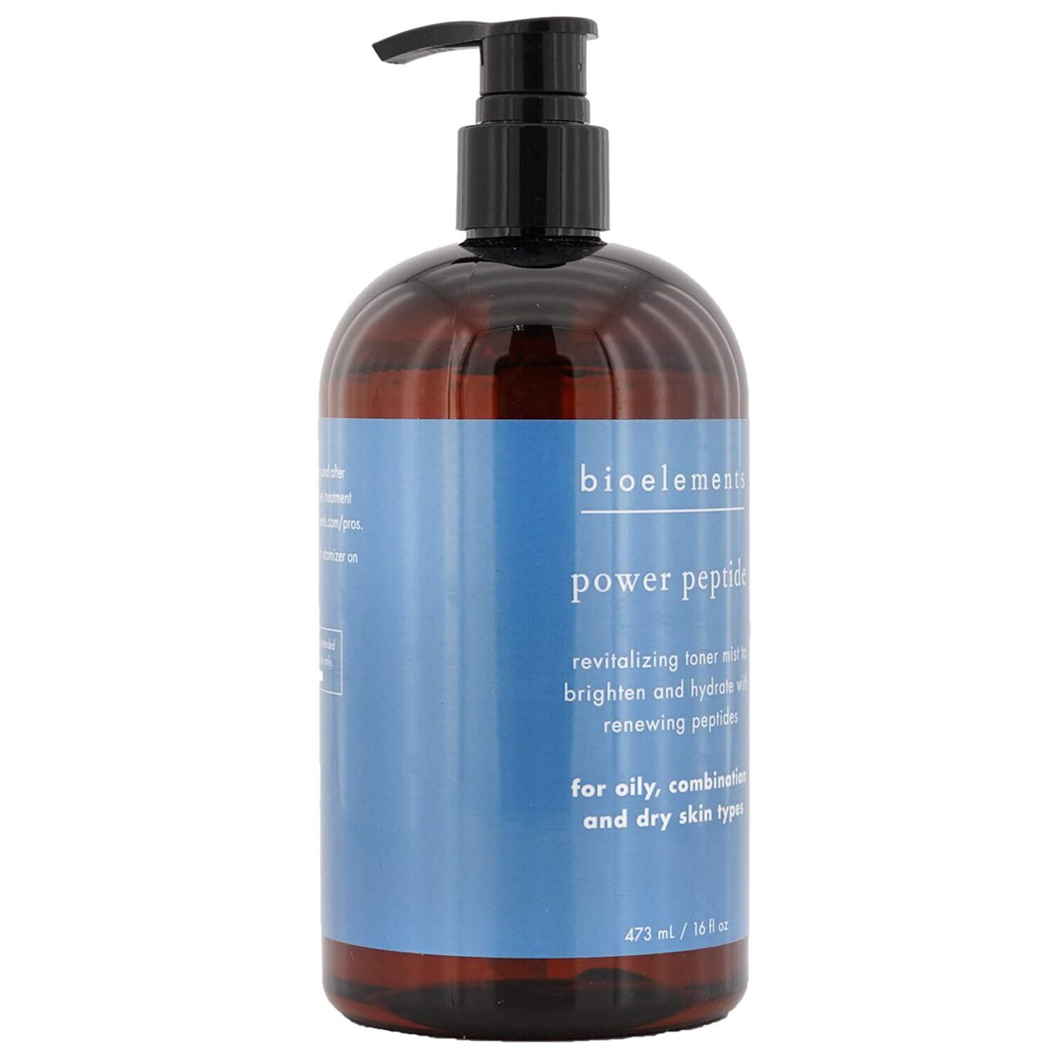 Bioelements Power Peptide - Age-Fighting Facial Toner (Salon Size, For All Skin Types, Except Sensitive) 473ml/16oz