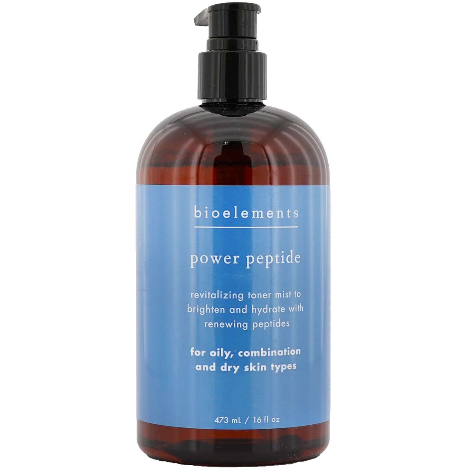 Bioelements Power Peptide - Age-Fighting Facial Toner (Salon Size, For All Skin Types, Except Sensitive) 473ml/16oz