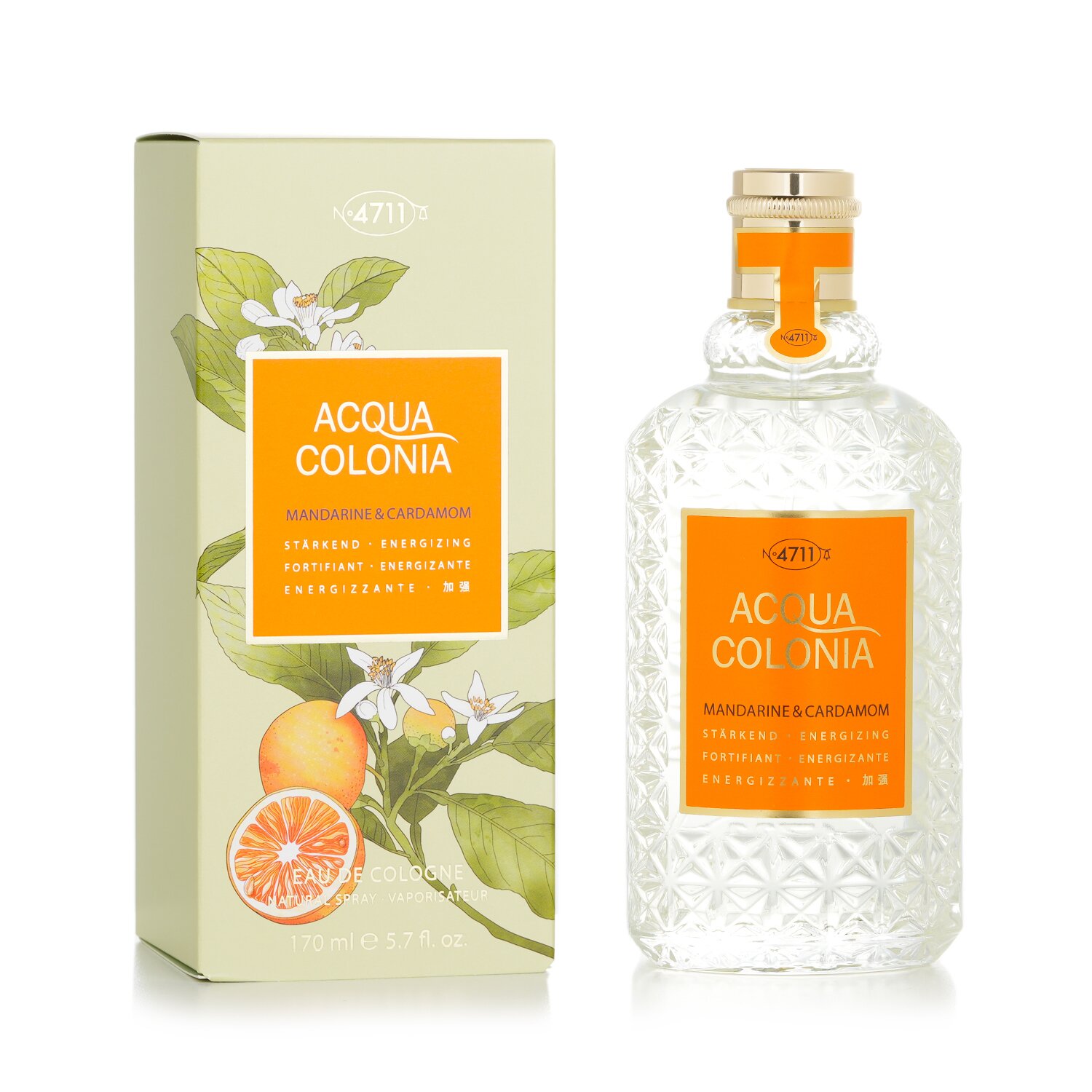 4711 Acqua Colonia Mandarine & Cardamom Eau De Cologne Spray 170ml/5.7oz