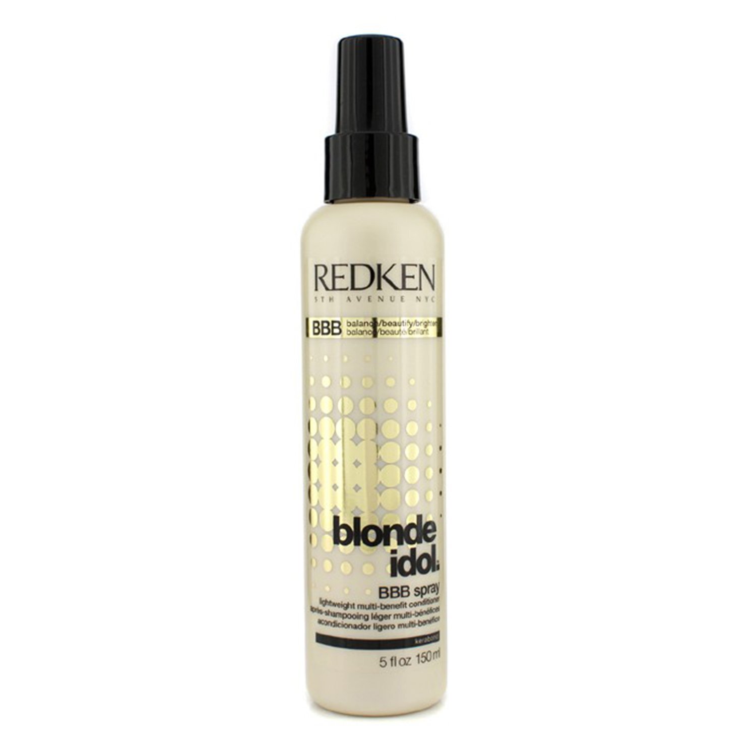 Redken Blonde Idol BBB Spray Lightweight Multi-Benefit Conditioner (For Beautiful Blonde Hair) 150ml/5oz