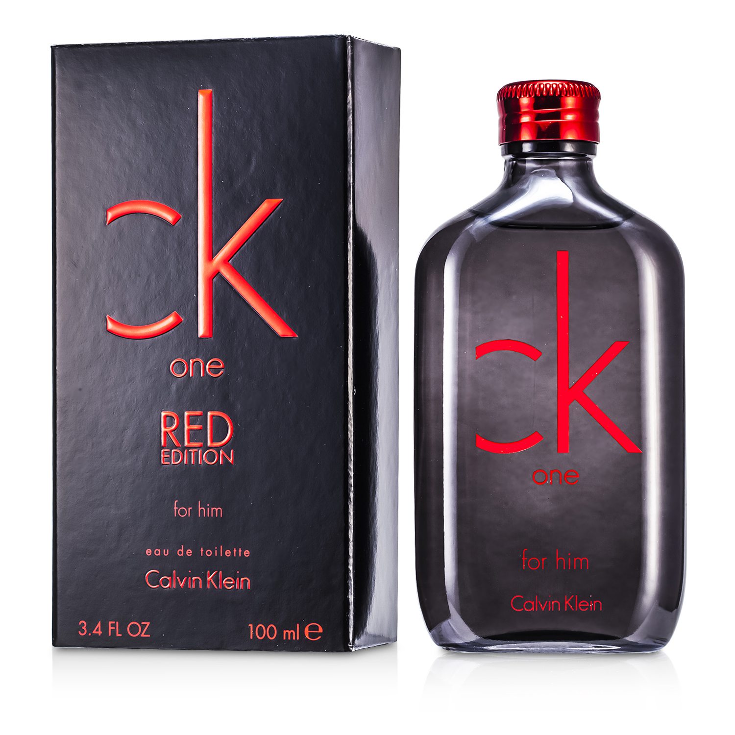 Calvin Klein CK One Red Edition For Him Eau De Toilette Spray 100ml/3.4oz