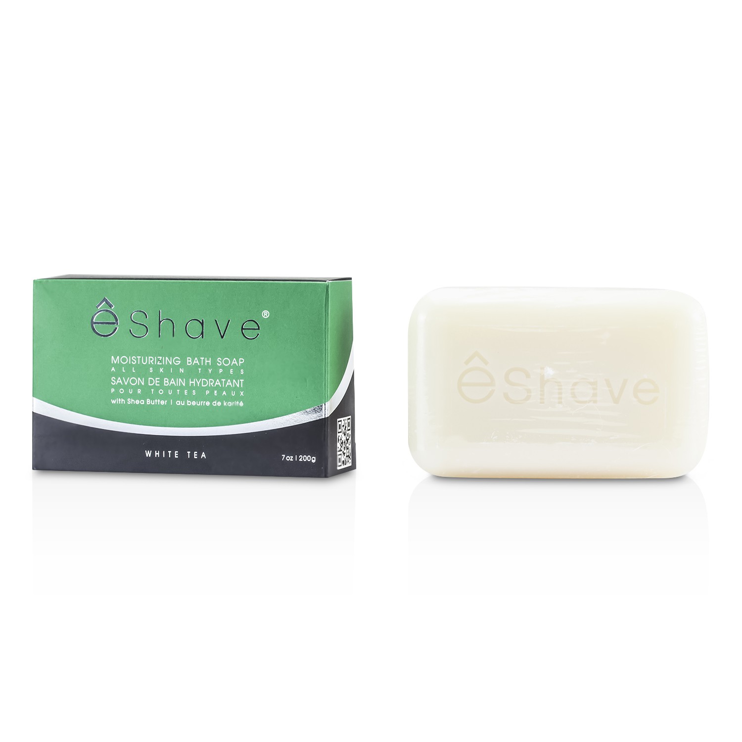 EShave Moisturizing Bath Soap - White Tea 200g/7oz