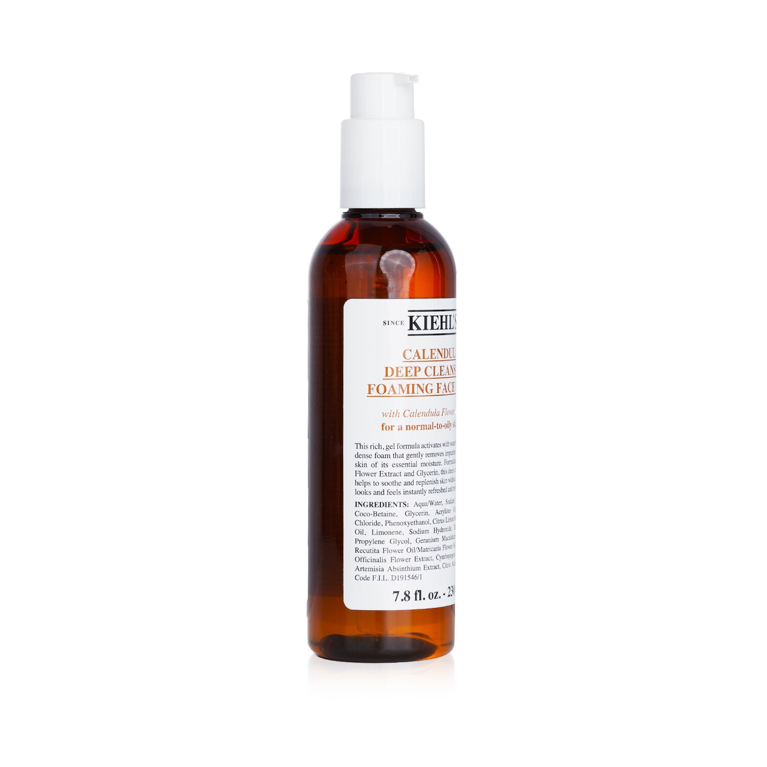 Kiehl's Calendula Дълбоко Почистваща Пяна за Лице 230ml/7.8oz