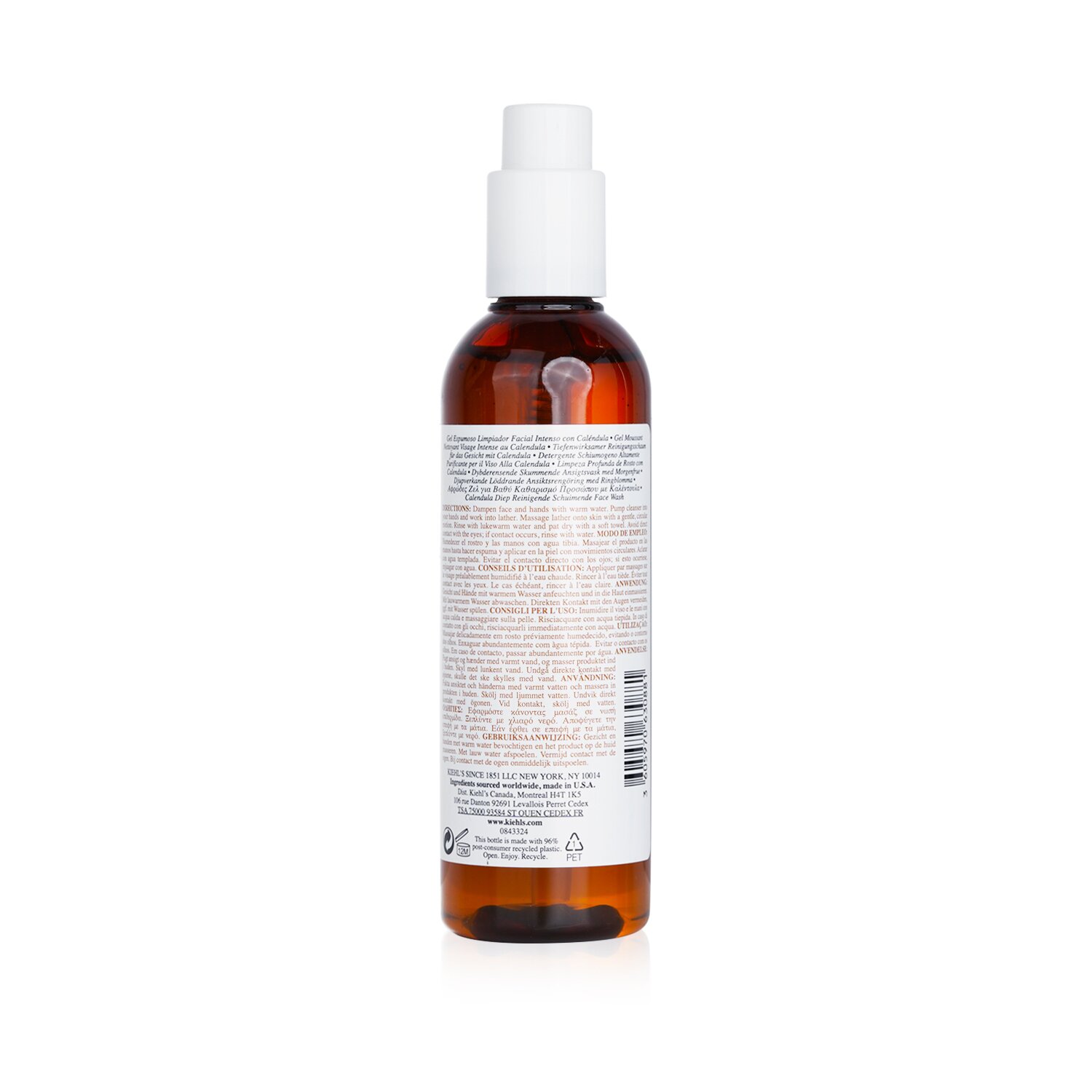 Kiehl's Calendula Deep Cleansing Foaming Face Wash - Pembersih Wajah 230ml/7.8oz