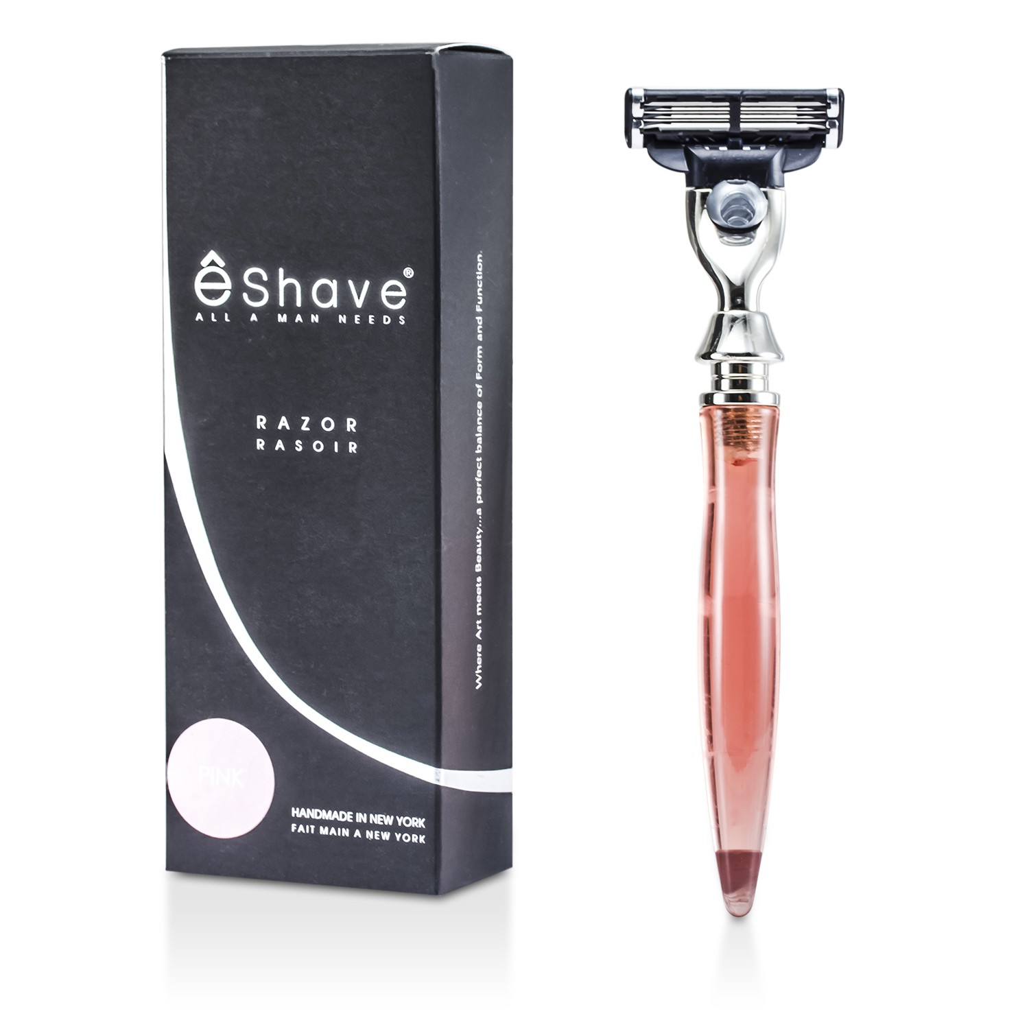 EShave Máquina de Afeitar de 3 Hojas - Pink 1pc