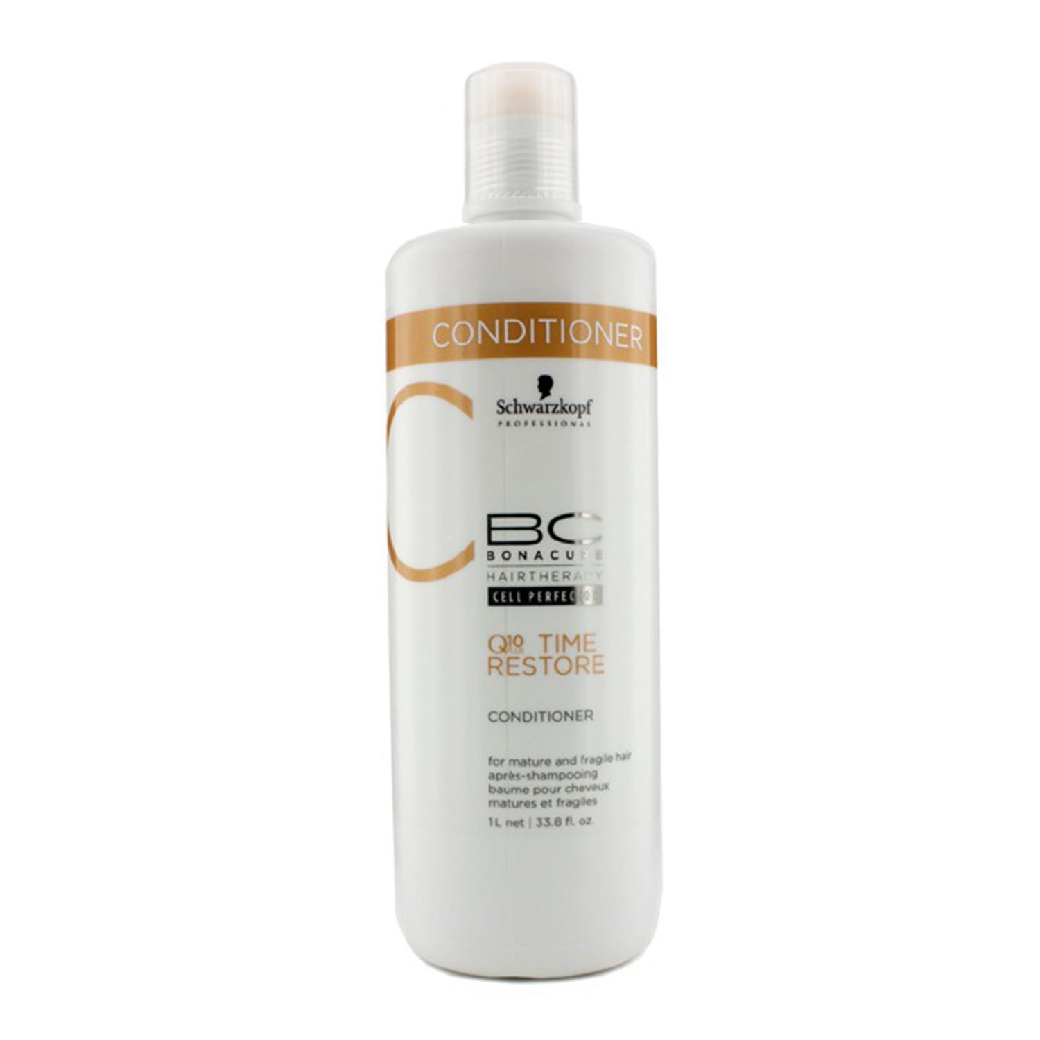 Schwarzkopf BC Time Restore Q10 Plus Кондиционер - для Зрелых и Ломких Волос 1000ml/33.8oz