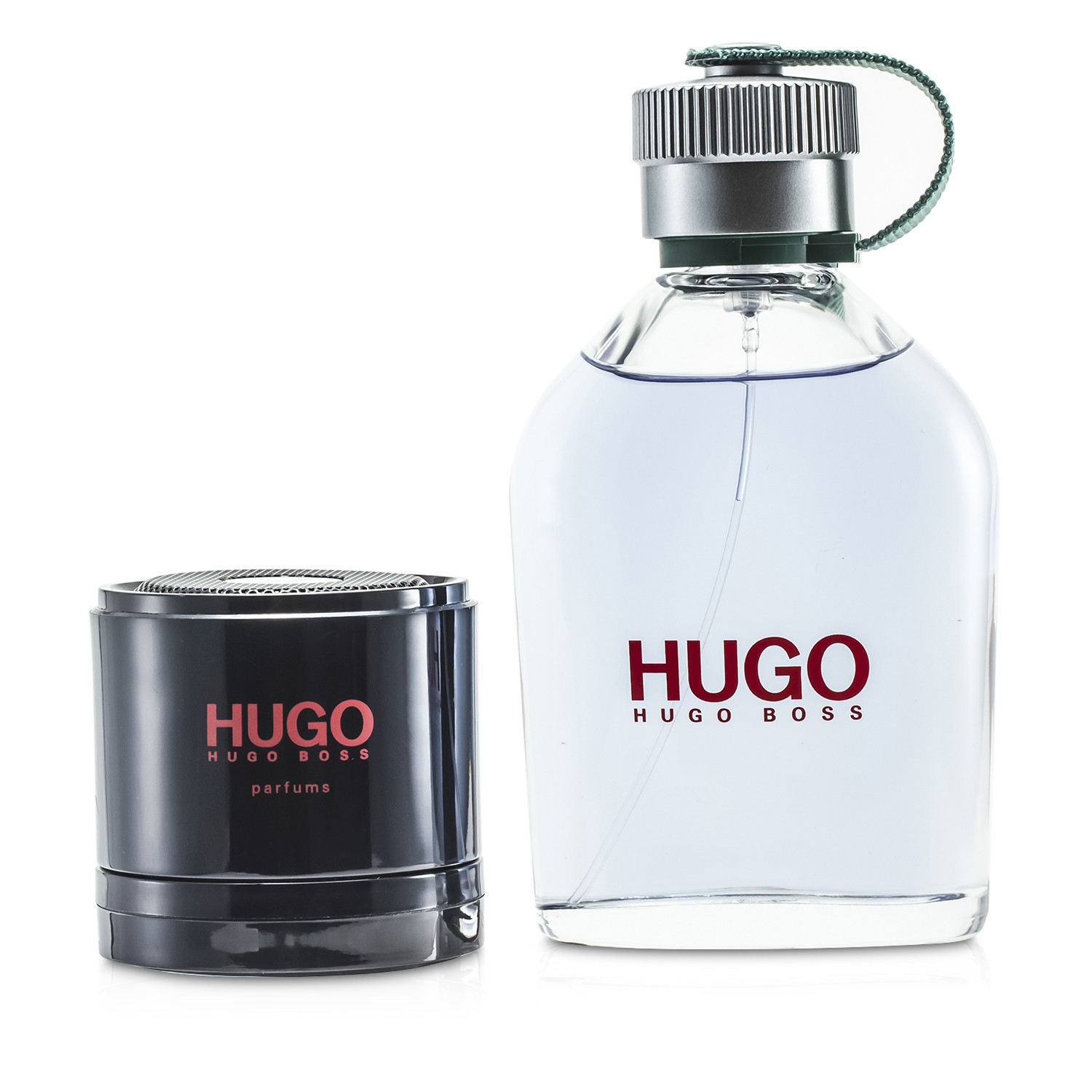 Hugo Boss Kazeta Hugo: toaletní voda s rozprašovačem 125ml/4.2oz + přenosný reproduktor 2pcs