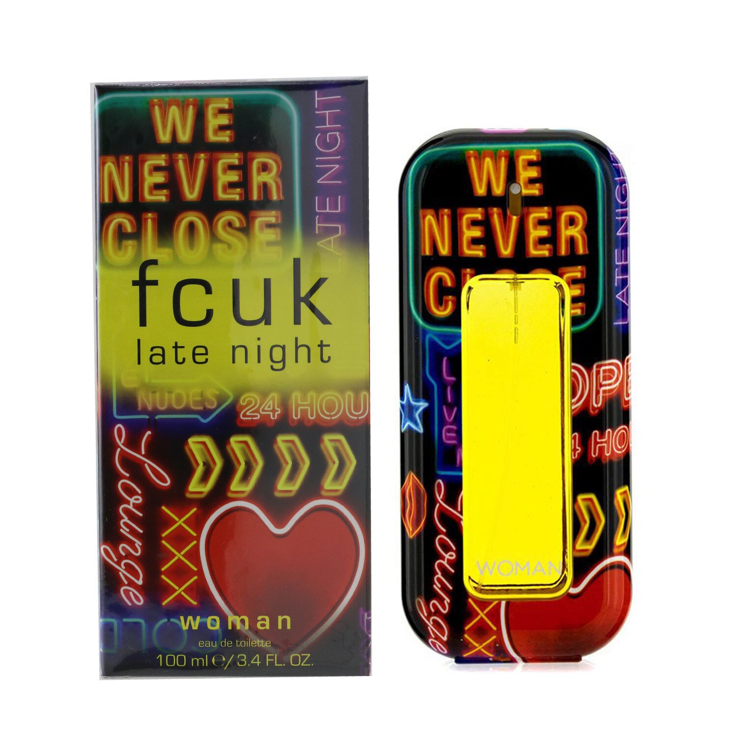 French Connection UK Fcuk Late Night Her Eau De Toilette Spray 100ml/3.4oz