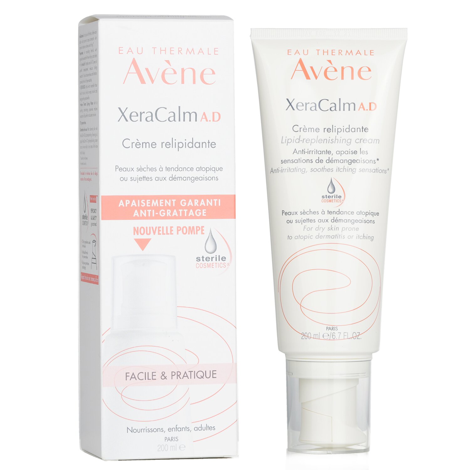 Avene XeraCalm A.D Crema Reponedora de Lípidos 200ml/6.76oz