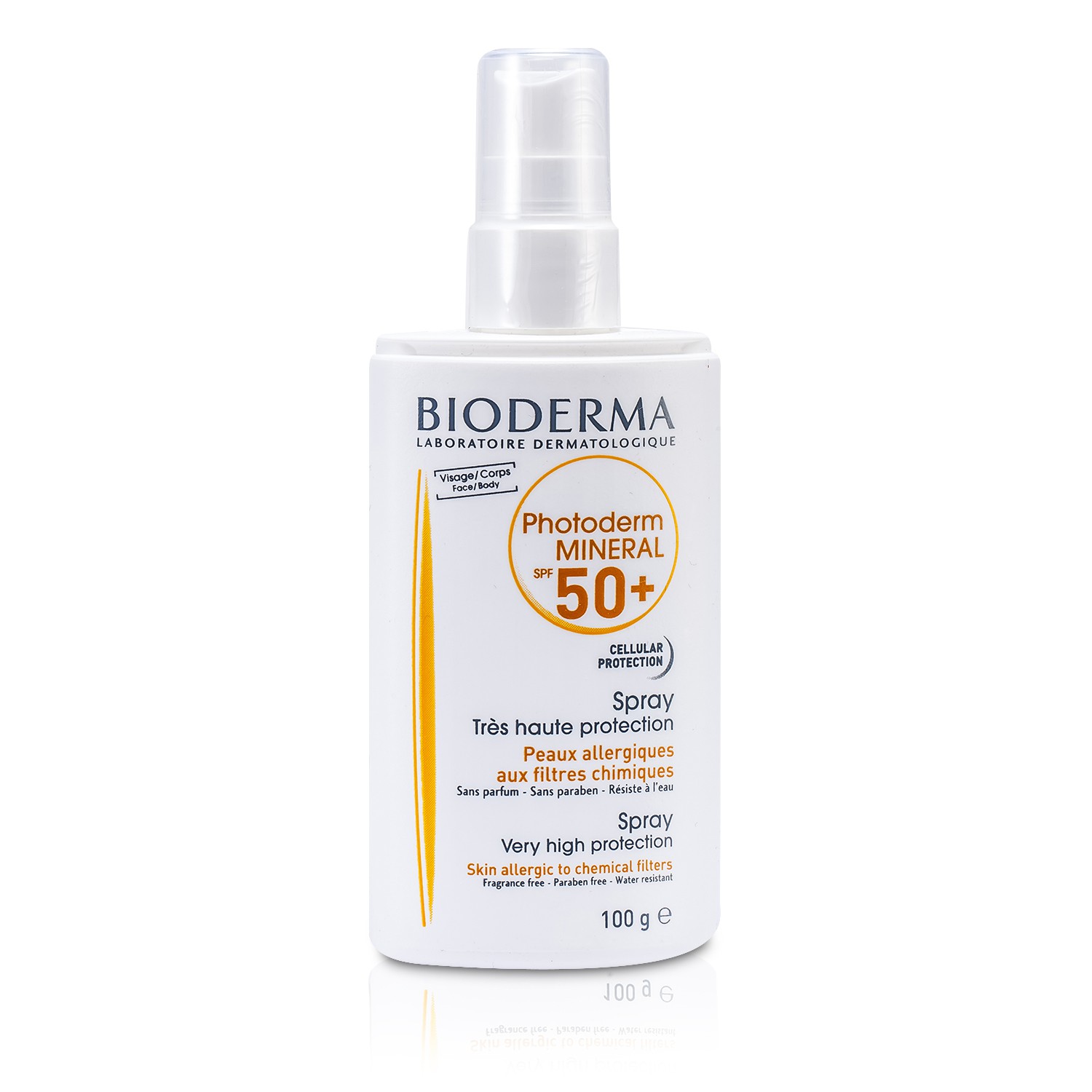 Bioderma Photoderm Минеральный Интенсивный Солнцезащитный Спрей SPF50+ 100g/3.3oz