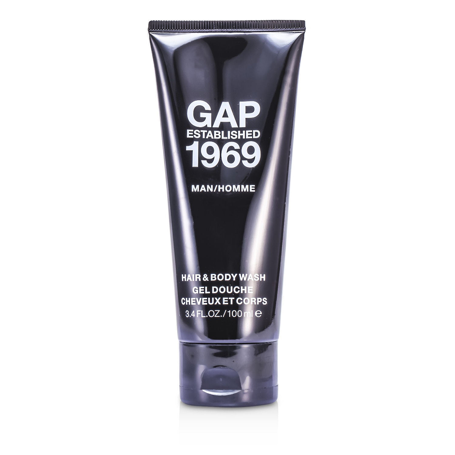 Gap Established 1969 Man مجموعة: ماء تواليت سبراي 100مل/3.4أوقية + سبراي للسفر 15مل/0.5أوقية + غسول للشعر والجسم 100مل/3.4أوقية 3pcs