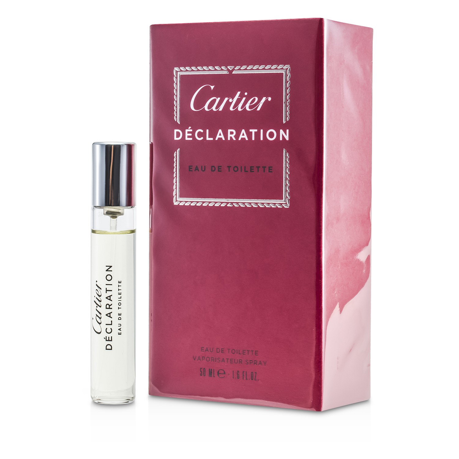 Cartier Declaration Coffret: Eau De Toilette Spray 50ml/1.6oz + Eau De Toilette Spray 9ml/0.3oz 2pcs