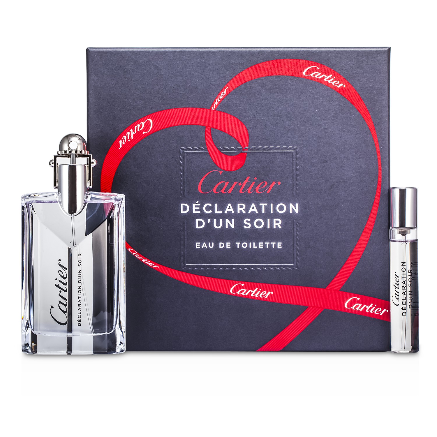 Cartier Declaration d'un Soir Coffret: Eau De Toilette Spray 50ml/1.6oz + Eau De Toilette Spray 9ml/0.3oz 2pcs