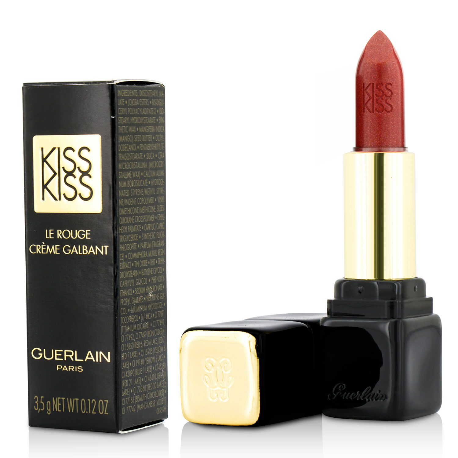 Guerlain KissKiss Айқындайтын Кремді Ерін Бояуы 3.5g/0.12oz