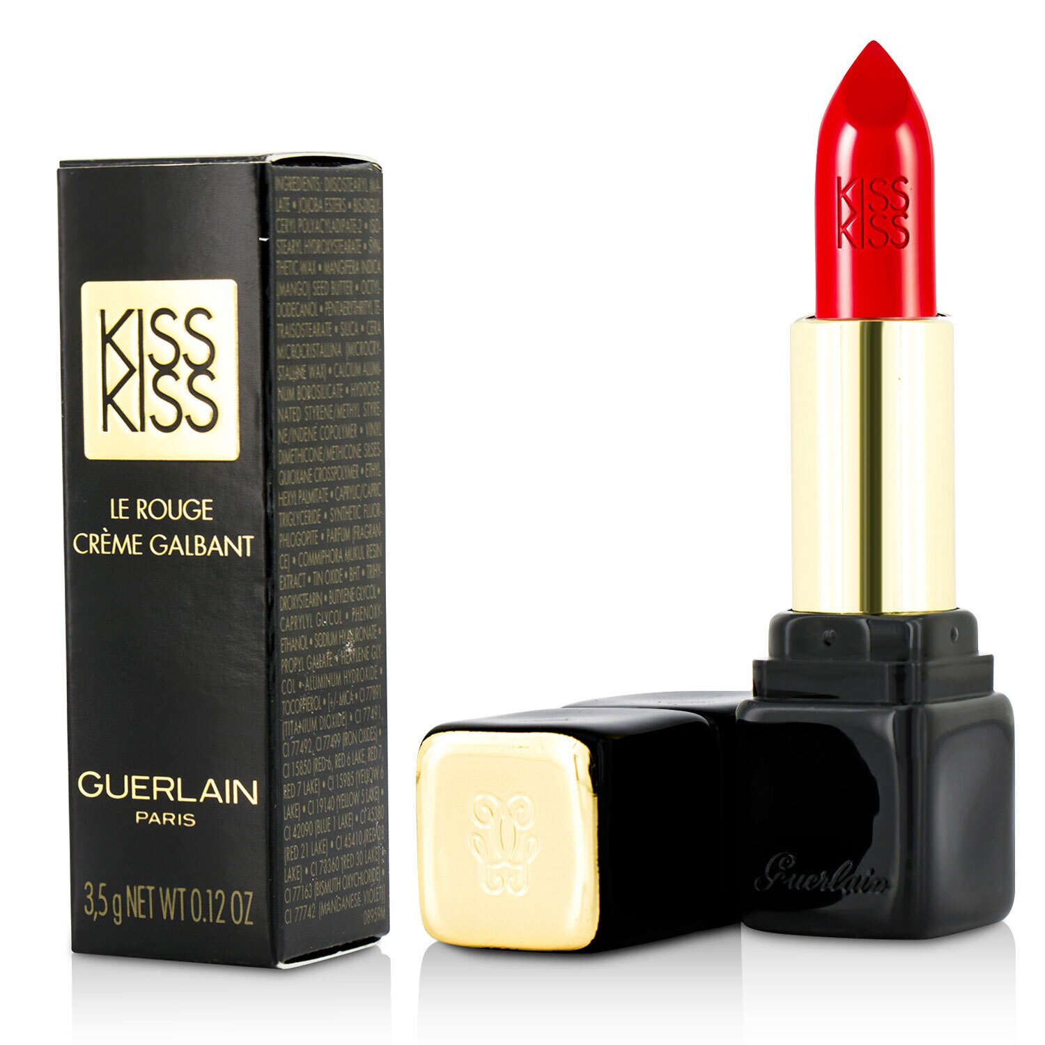 Guerlain KissKiss Krémový rúž pre tvarovanie pier – 325 Rouge Kiss 3.5g/0.12oz