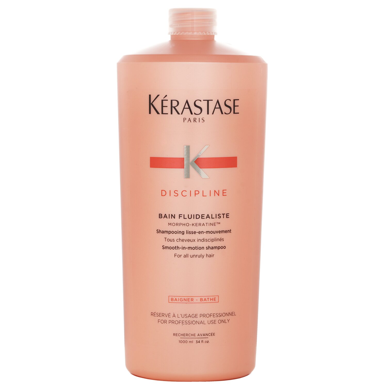 Kerastase Discipline Bain Fluidealiste Smooth-In-Motion Shampoo (For All Unruly Hair) 1000ml/34oz