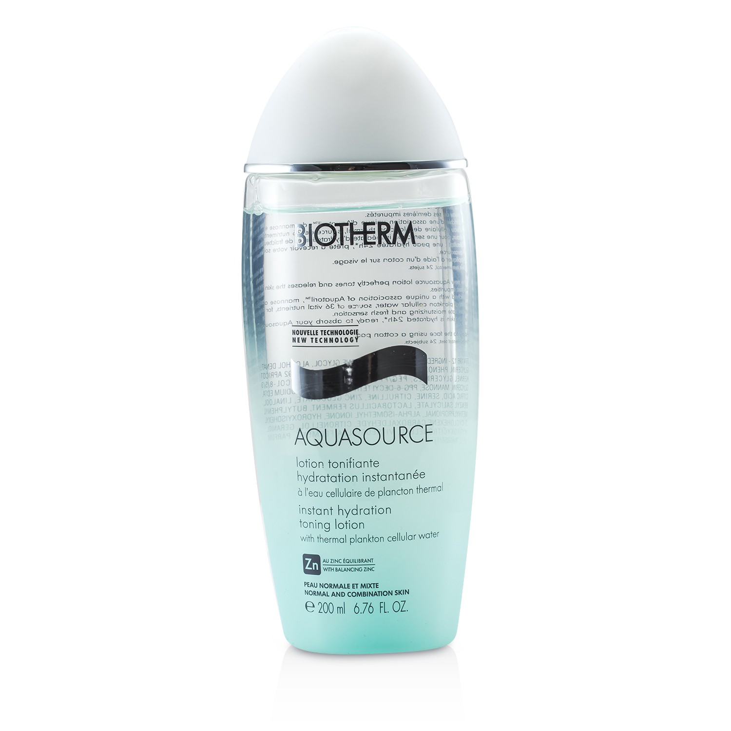 Biotherm Aquasource Instant Hydration Toning Lotion (For Normal and Combination Skin) 200ml/6.76oz