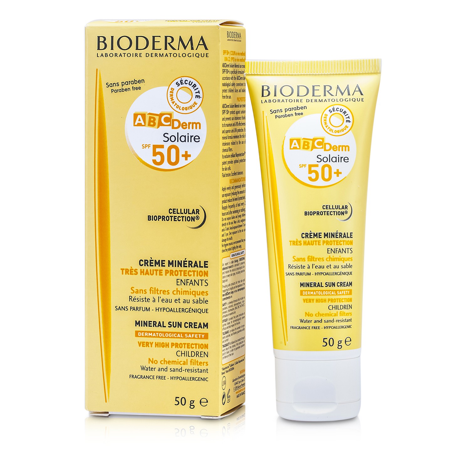 Bioderma ABCDerm Mineral Sunscreen SPF 50+ (For Children) 50g/1.7oz