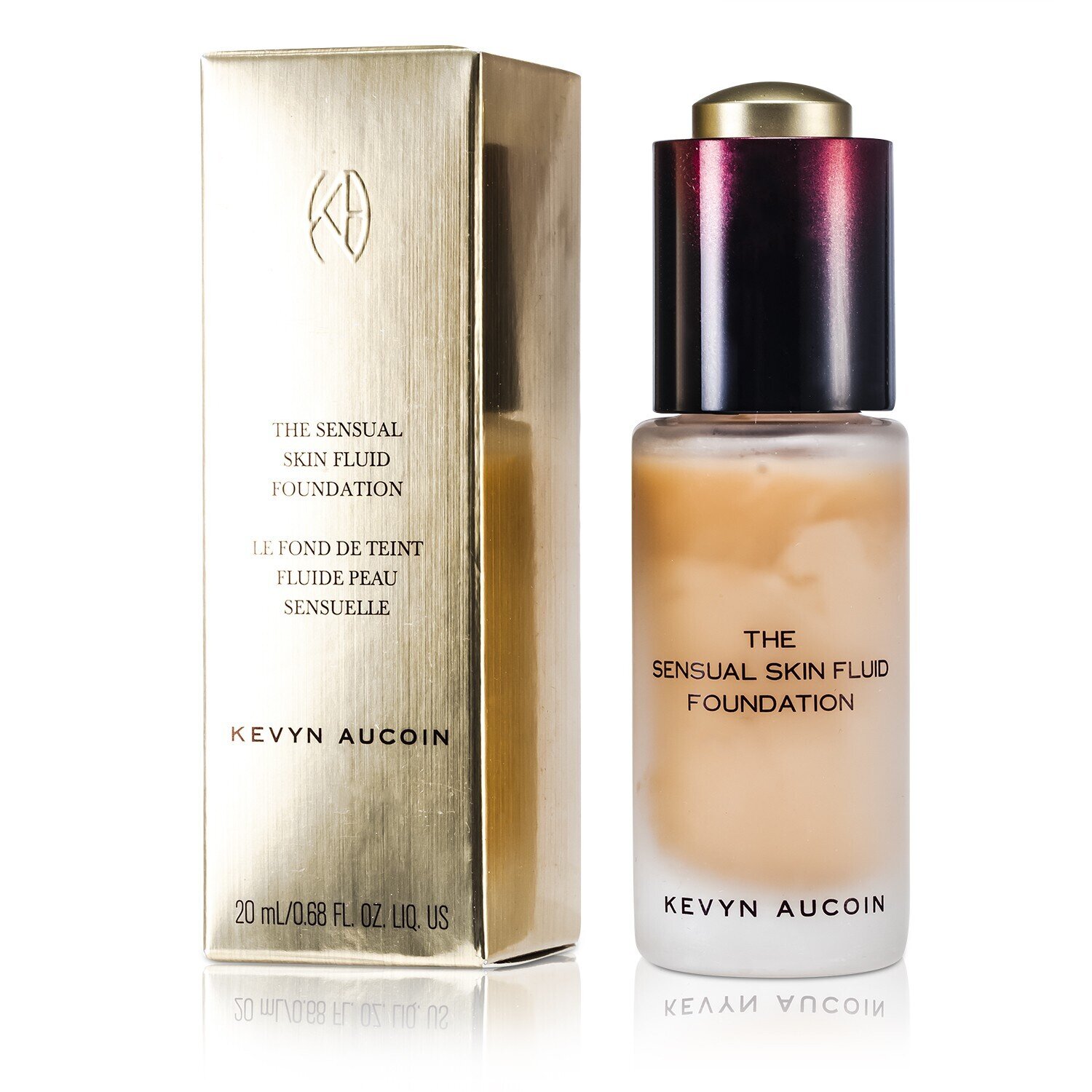 Kevyn Aucoin 輕柔抗衰老粉底液 The Sensual Skin Fluid Foundation 20ml/0.68oz