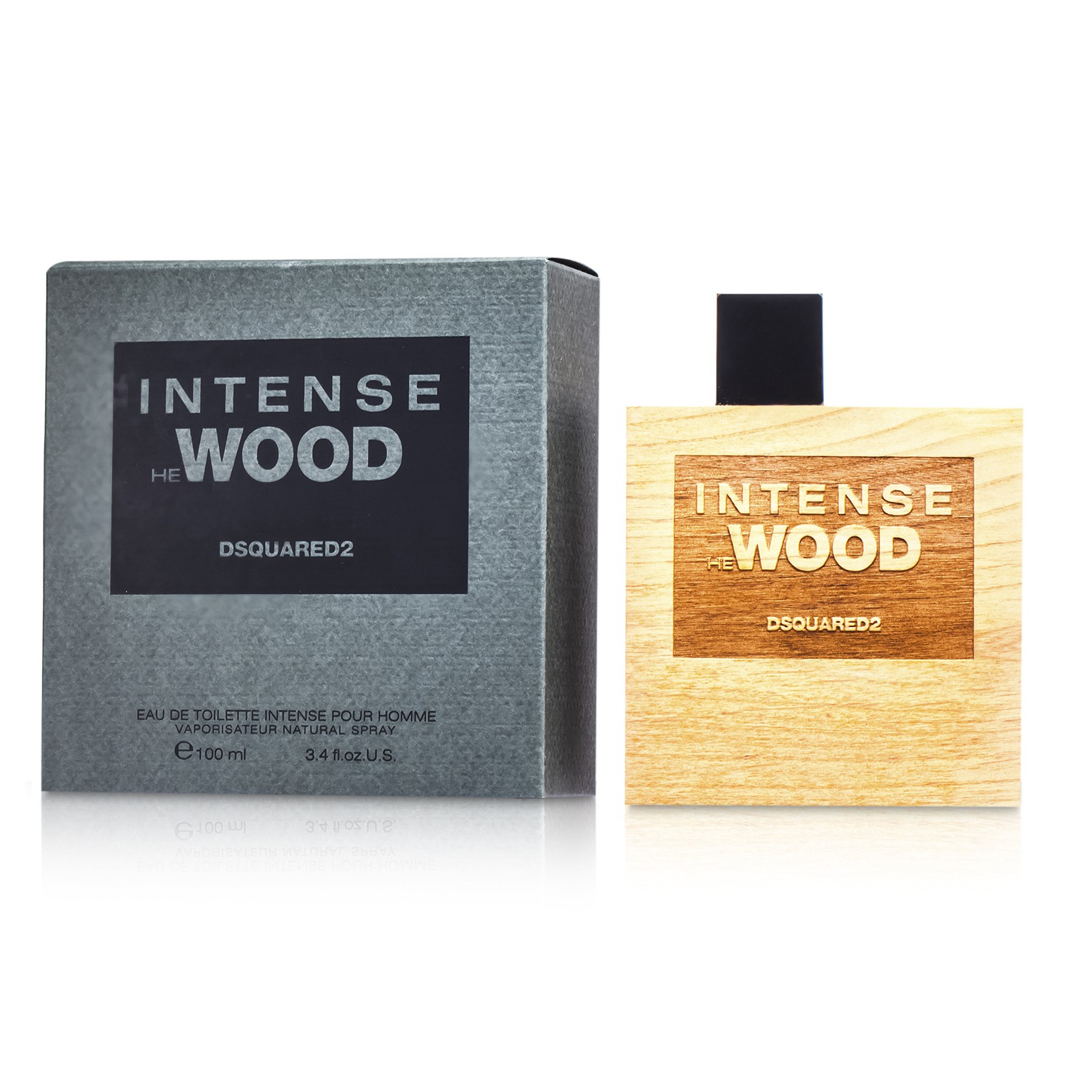 Dsquared2 He Wood Intense Eau De Toilette Spray 100ml/3.4oz