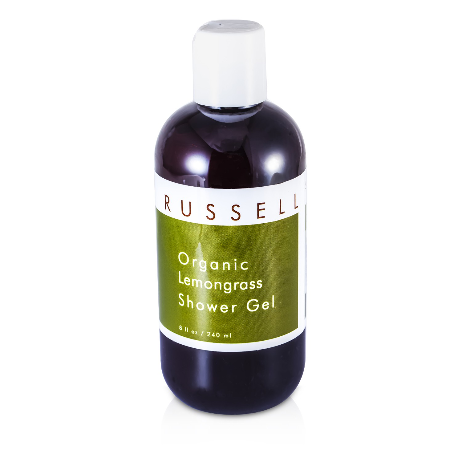 Russell Organics Organic Lemongrass Shower Gel 240ml/8oz