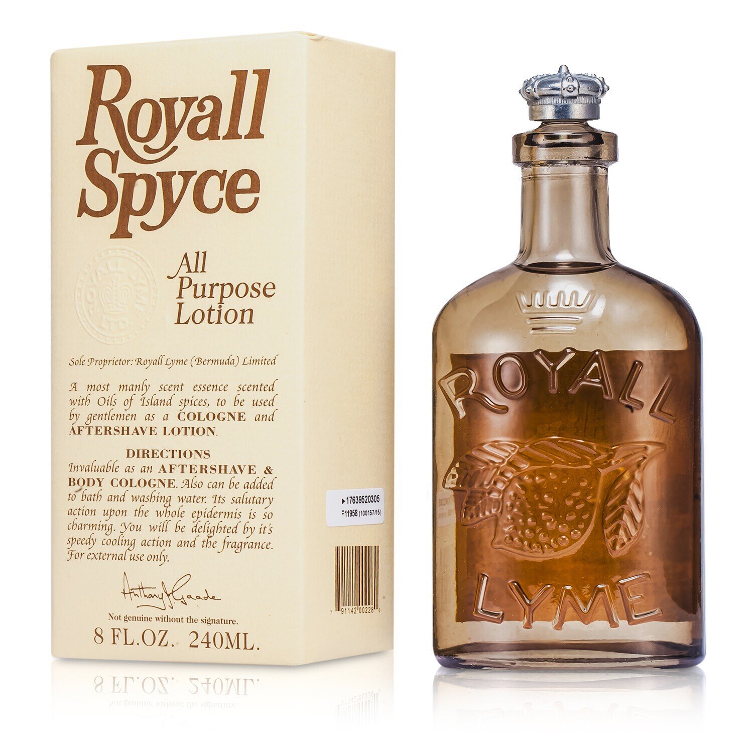 Royall Fragrances Royall Spyce All Purpose Lotion Splash 240ml/8oz