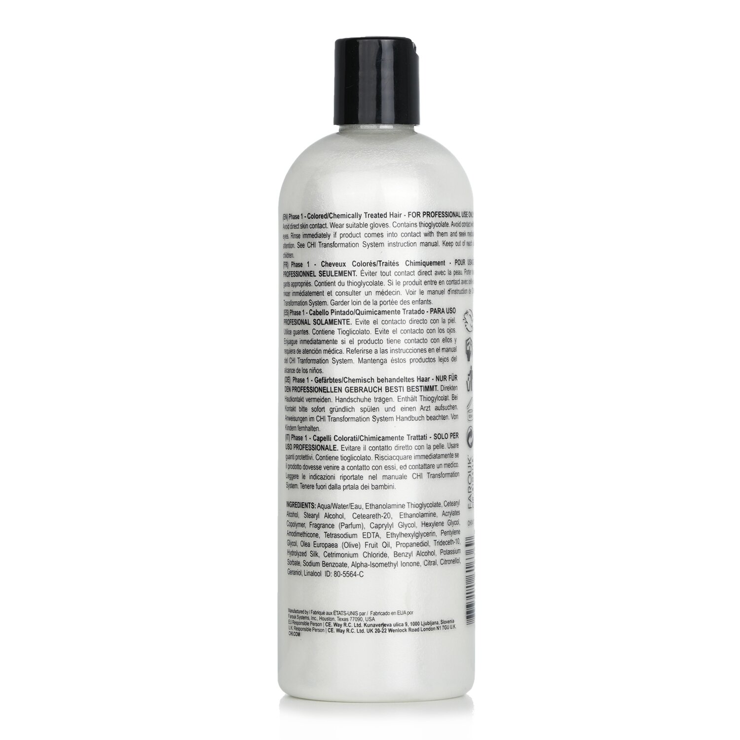 CHI Transformation System Phase 1 - Solution Formula B (For Colored/Chemically Treated Hair) 473ml/16oz