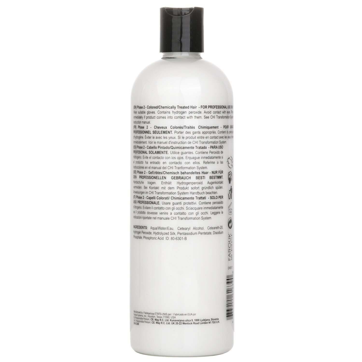 CHI Transformation System Phase 2 - Bonder Formula B (Para Cabelo Com Química & Tingido) 473ml/16oz