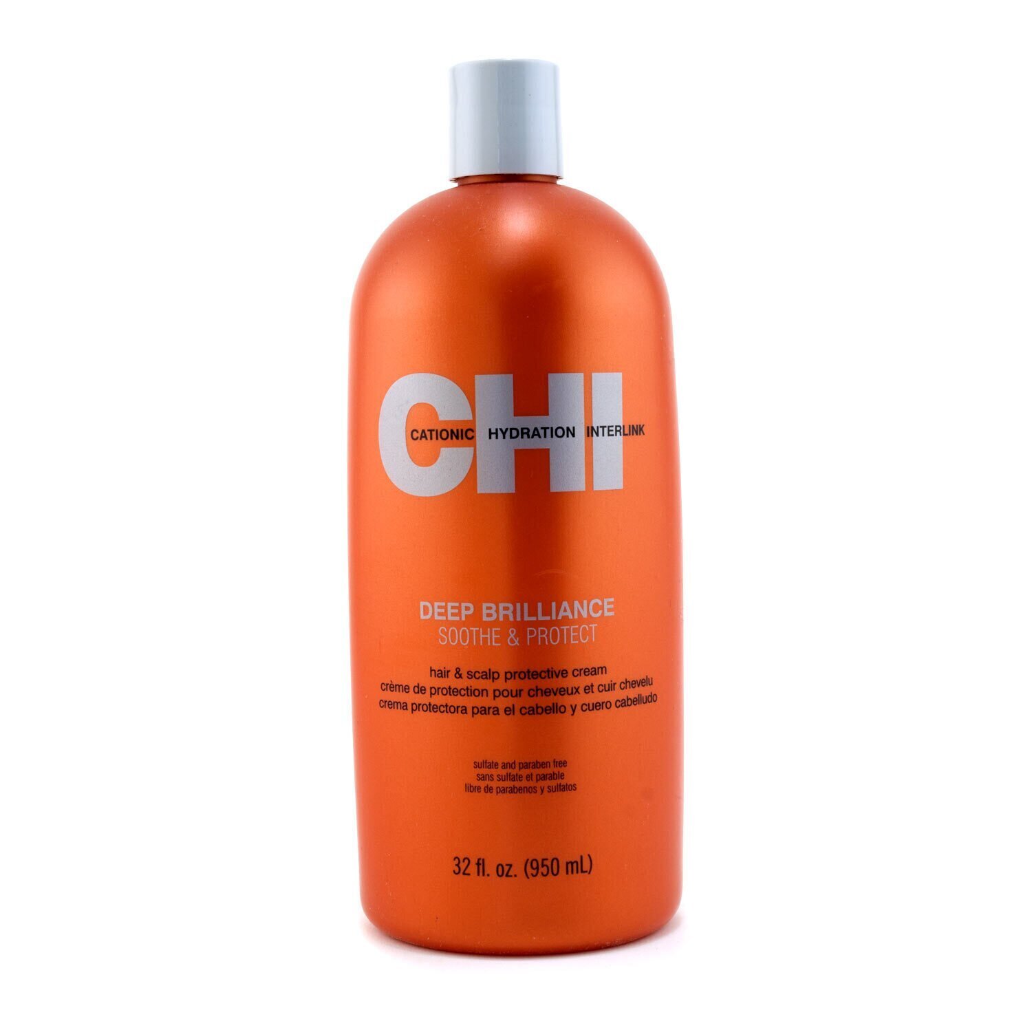 CHI Deep Brilliance Soothe & Protect Hair & Scalp Protective Cream- קרם להגנה על השיער והקרקפת 950ml/32oz