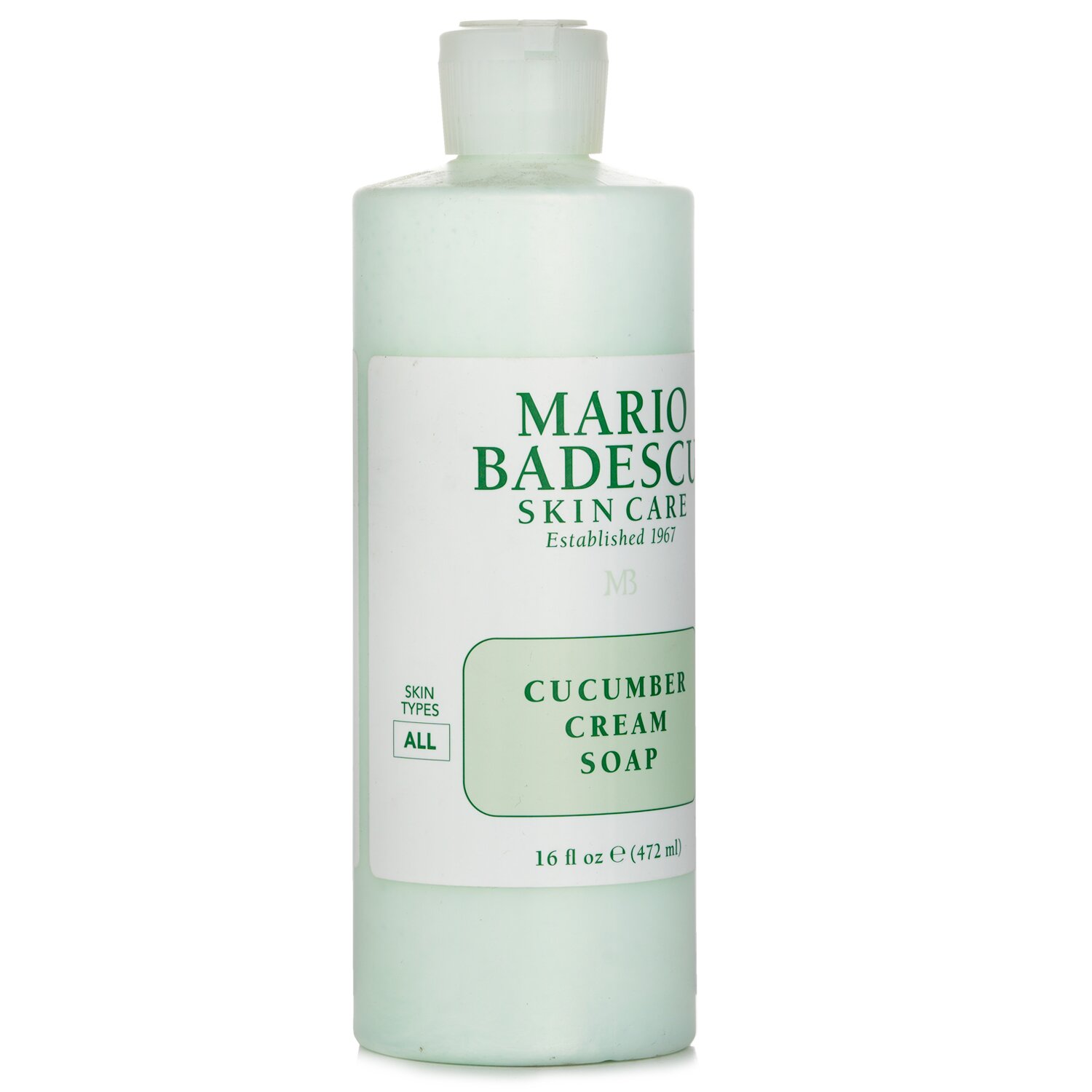 Mario Badescu Jabón Cremoso de Pepino - Para Todo Tipo de Piel 472ml/16oz