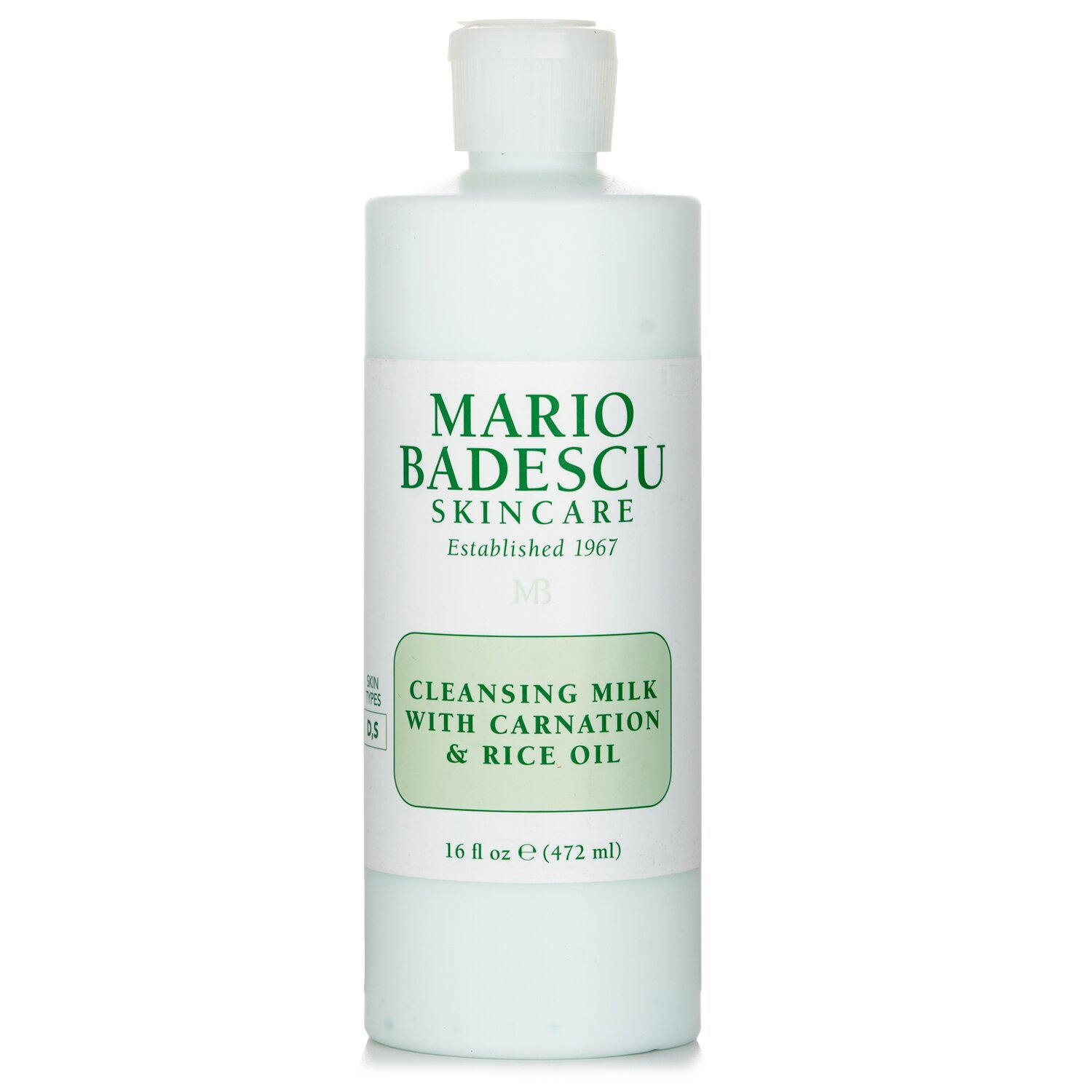 Mario Badescu Mleczko do mycia twarzy Cleansing Milk With Carnation & Rice Oil - skóra sucha/wrażliwa 472ml/16oz