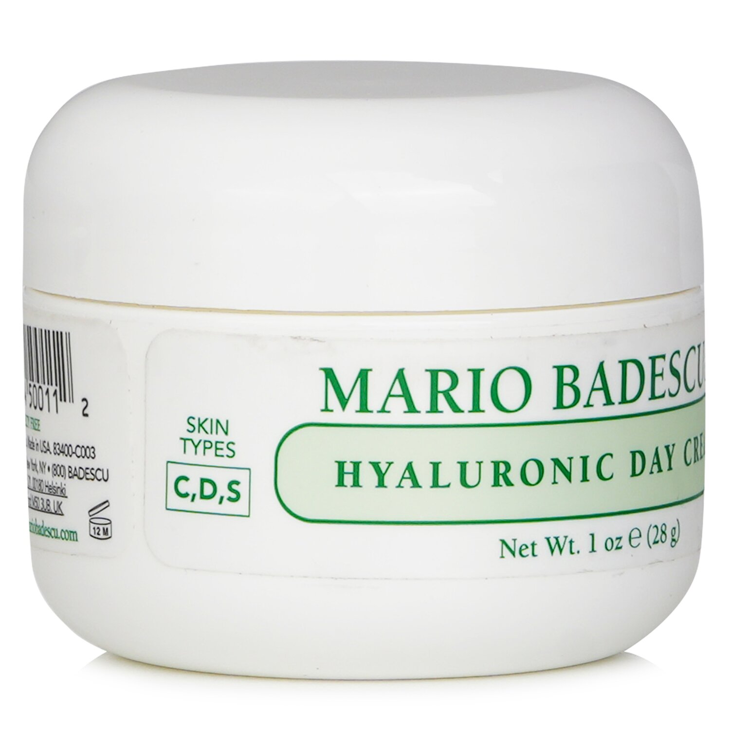 Mario Badescu Κρέμα Ημέρας με Υαλουρονικό 28g/1oz