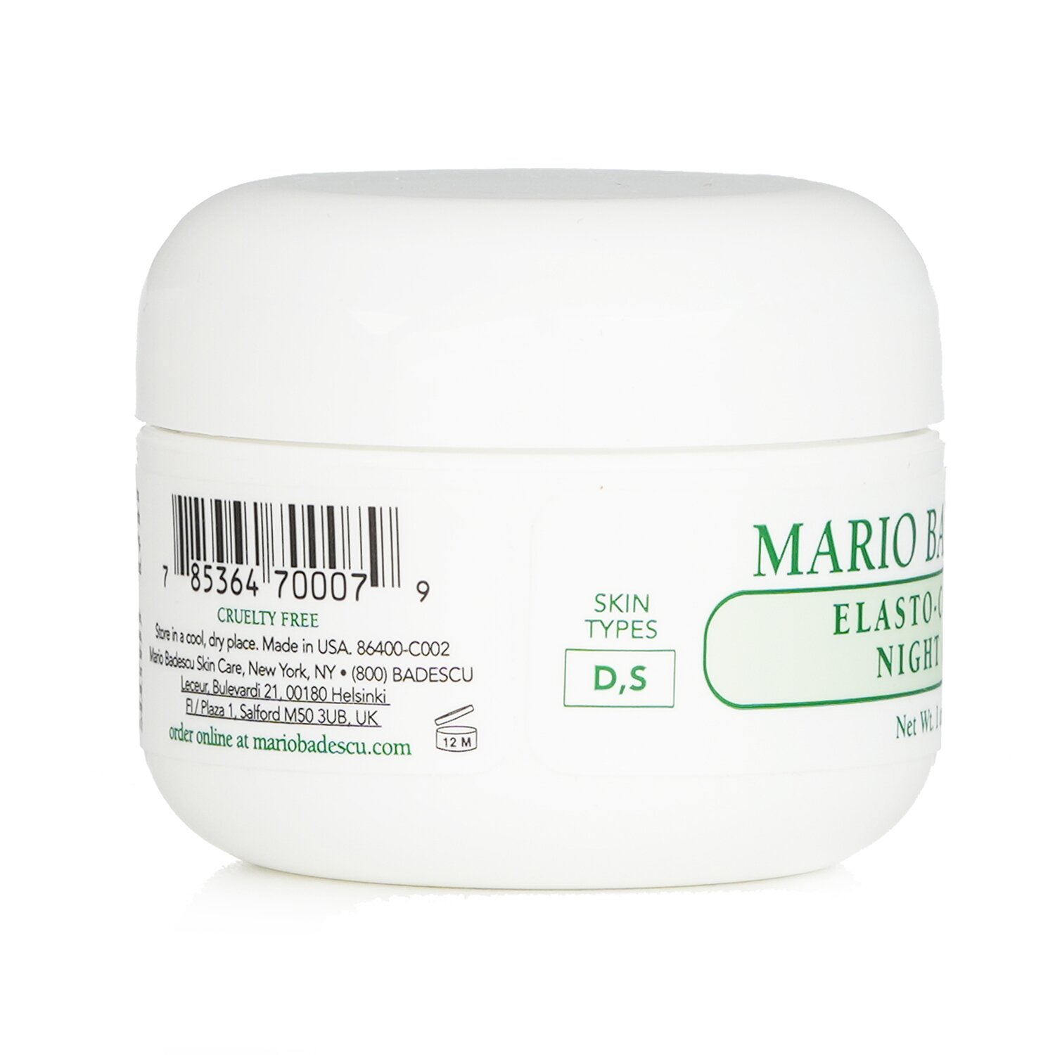 Mario Badescu Elasto-Collagen Night Cream - For Dry/ Sensitive Skin Types 29ml/1oz