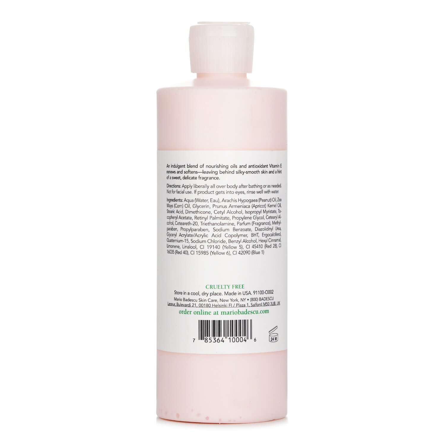 Mario Badescu Loção Corporal Apricot Super Rich 472ml/16oz