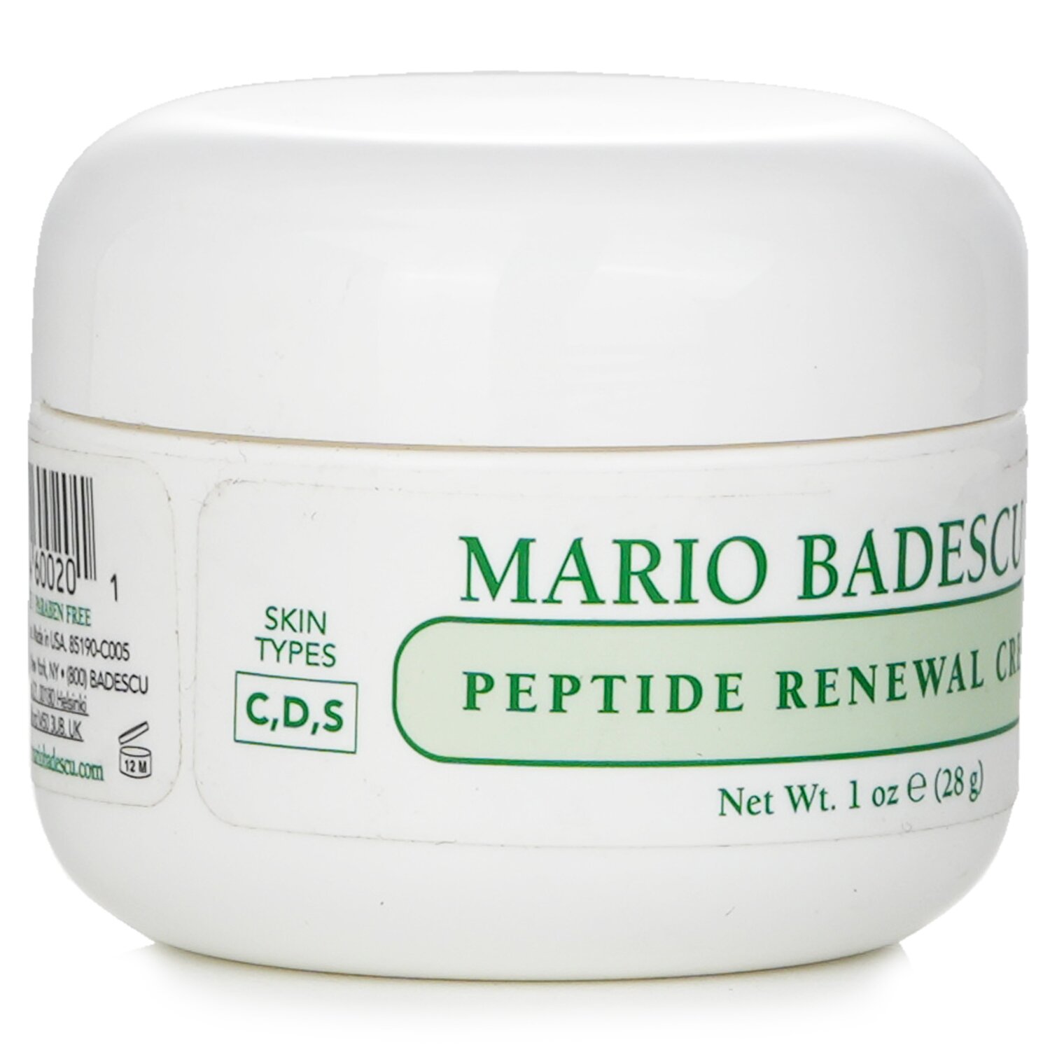 Mario Badescu Peptide Renewal Cream - For Combination/ Dry/ Sensitive Skin Types 29ml/1oz