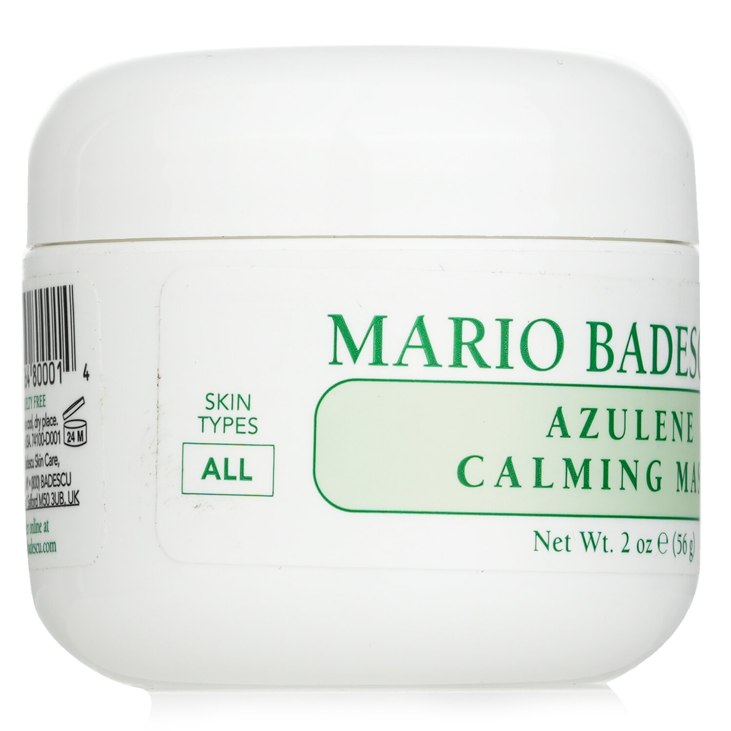 Mario Badescu Azulene Calming Mask - For All Skin Types 59ml/2oz