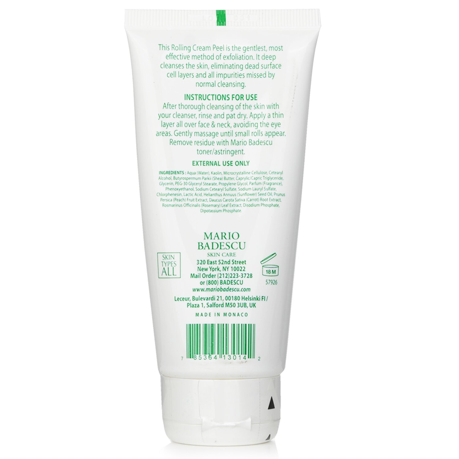 Mario Badescu Krémový peeling Rolling Cream Peel With AHA 73ml/2.5oz