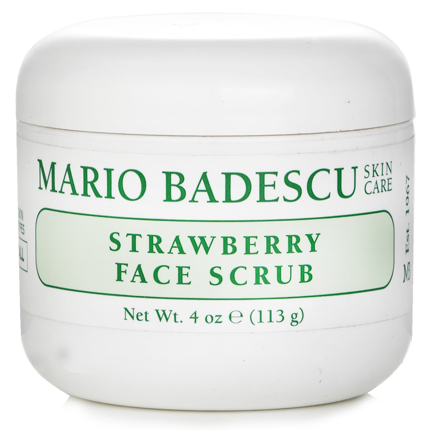 Mario Badescu منظف فرك للوجه بالفراولة 118ml/4oz