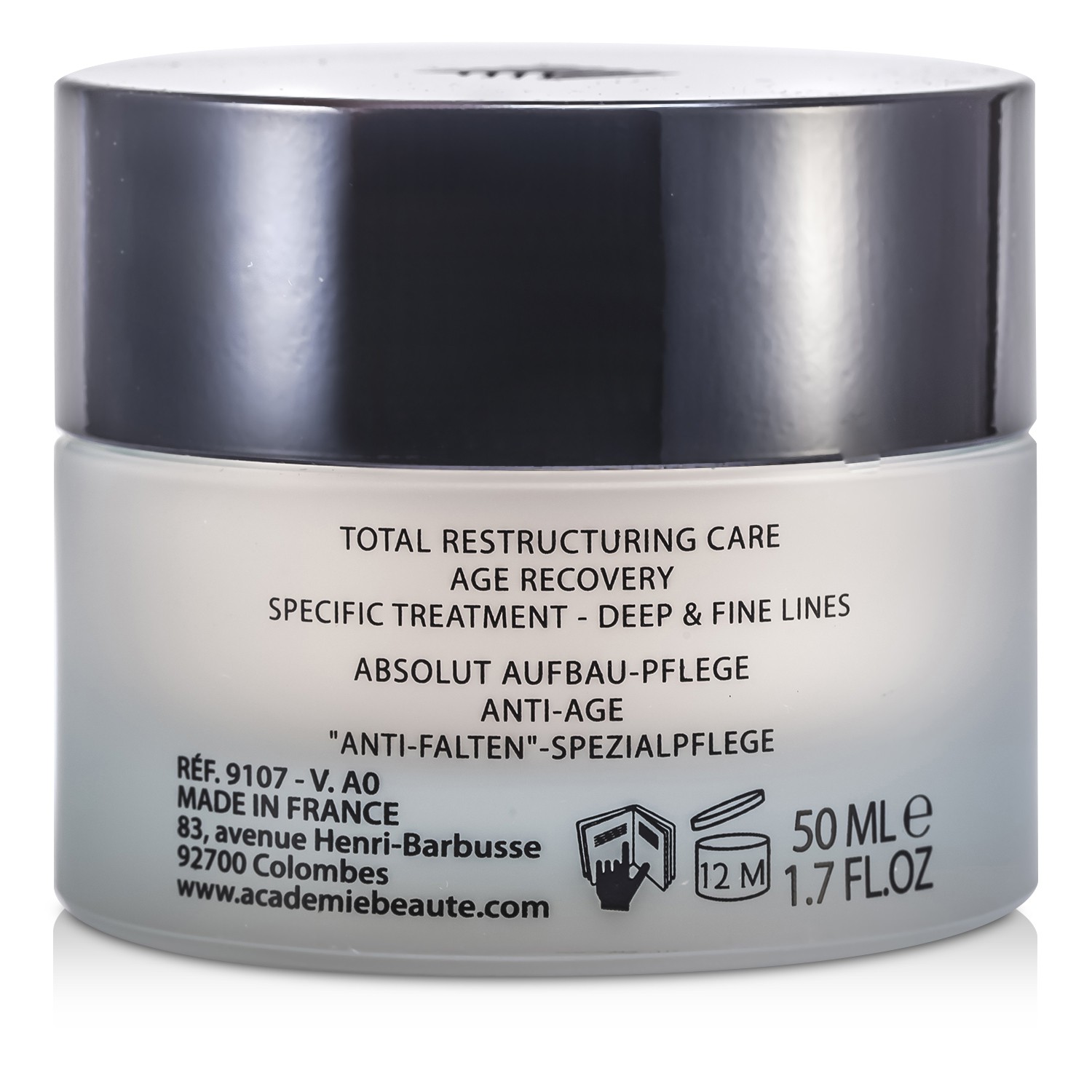 Academie Krem na noc Scientific System Total Restructuring Care Cream (bez pudełka) 50ml/1.7oz