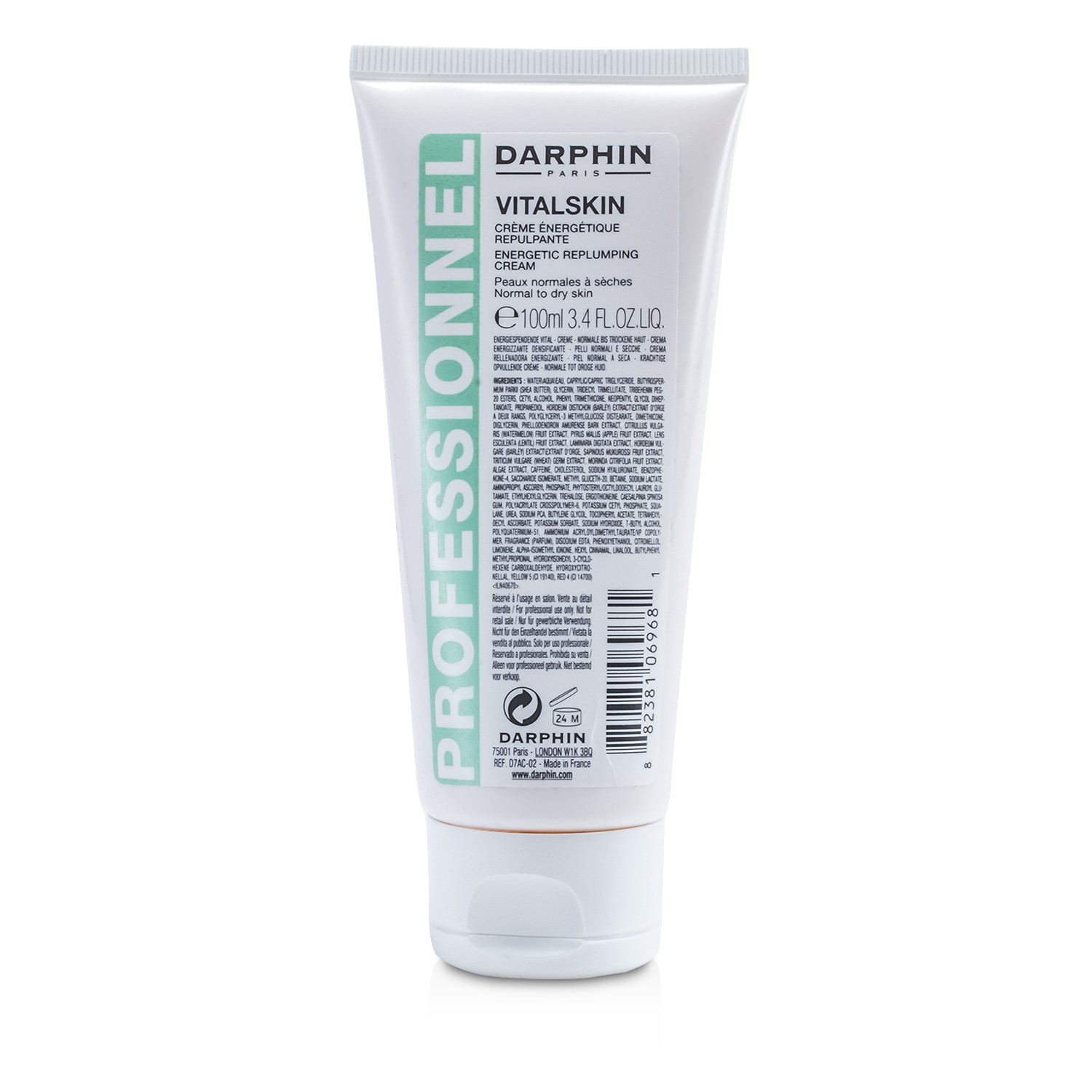 달팡 Darphin Vitalskin Energic Replumping Cream (Salon Size) 100ml/3.4oz