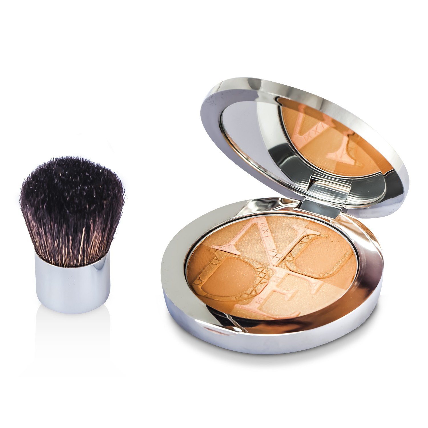 ディオール Christian Dior Diorskin Nude Tan Light Healthy Glow Enhancing Powder (With Kabuki Brush) 10g/0.35oz