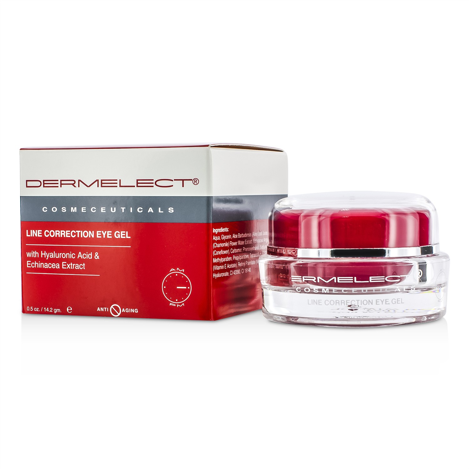 Dermelect Line Correction szemkörnyékápoló zselé 14.2g/0.5oz