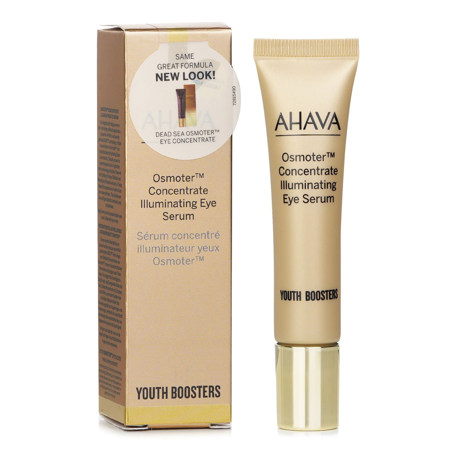 Ahava Biển Chết Osmoter Dưỡng Mắt Tập Trung 15ml/0.5oz