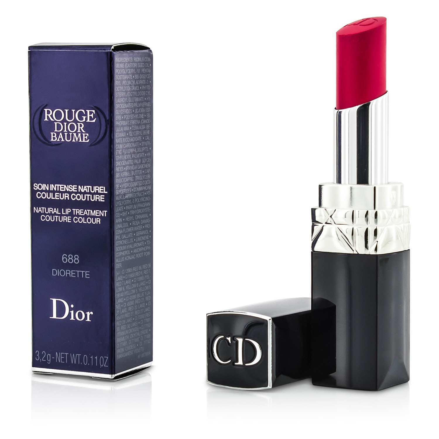 Christian Dior Rouge Dior Baume Natural Lip Treatment Couture Colour 3.2g/0.11oz