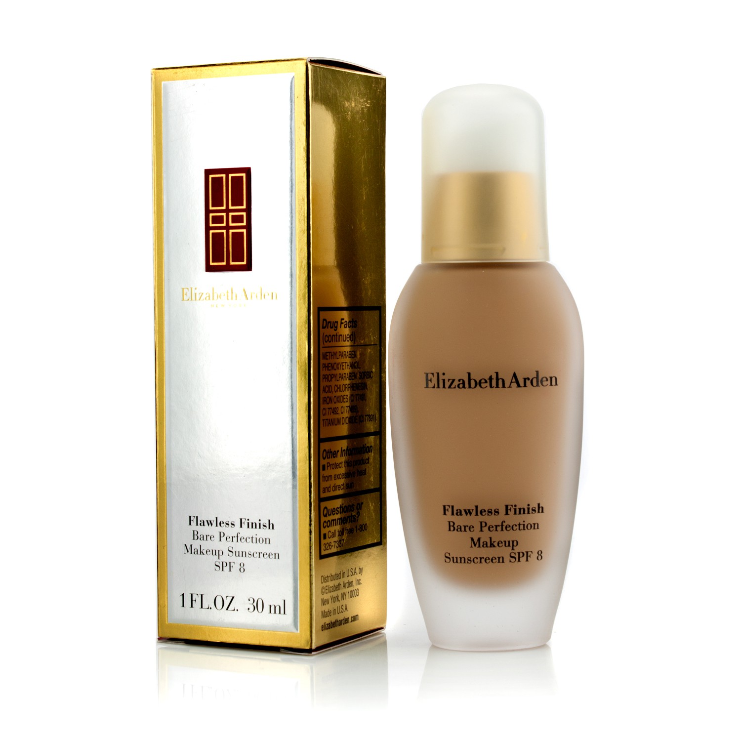 Elizabeth Arden Flawless Finish Bare Perfection MakeUp SPF8 30ml/1oz