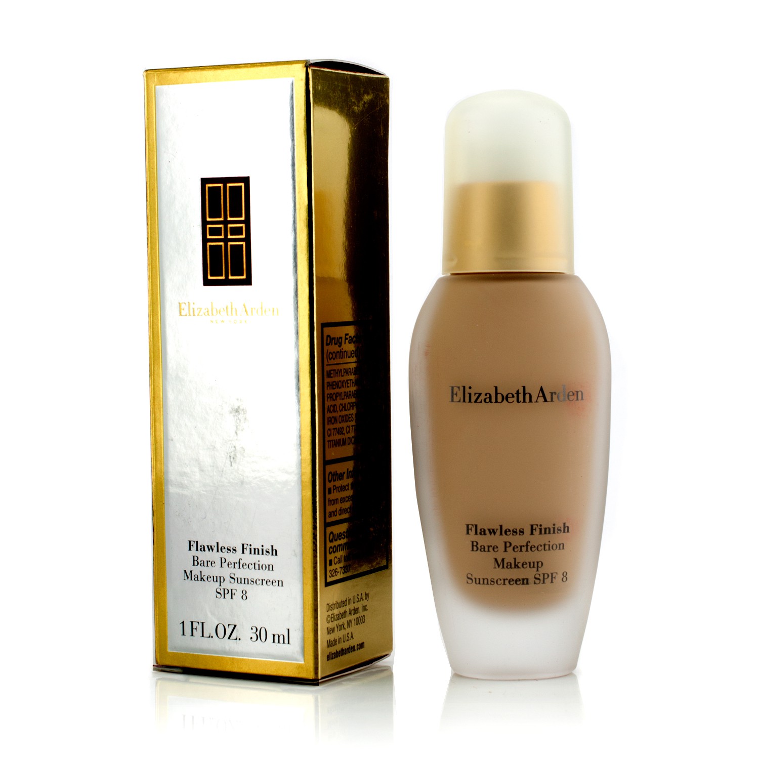 Elizabeth Arden รองพื้น Flawless Finish Bare Perfection Makeup SPF 8 30ml/1oz